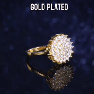 Beautiful engagement, wedding🌸 ring for women/girls ,Gold and Silver Color.