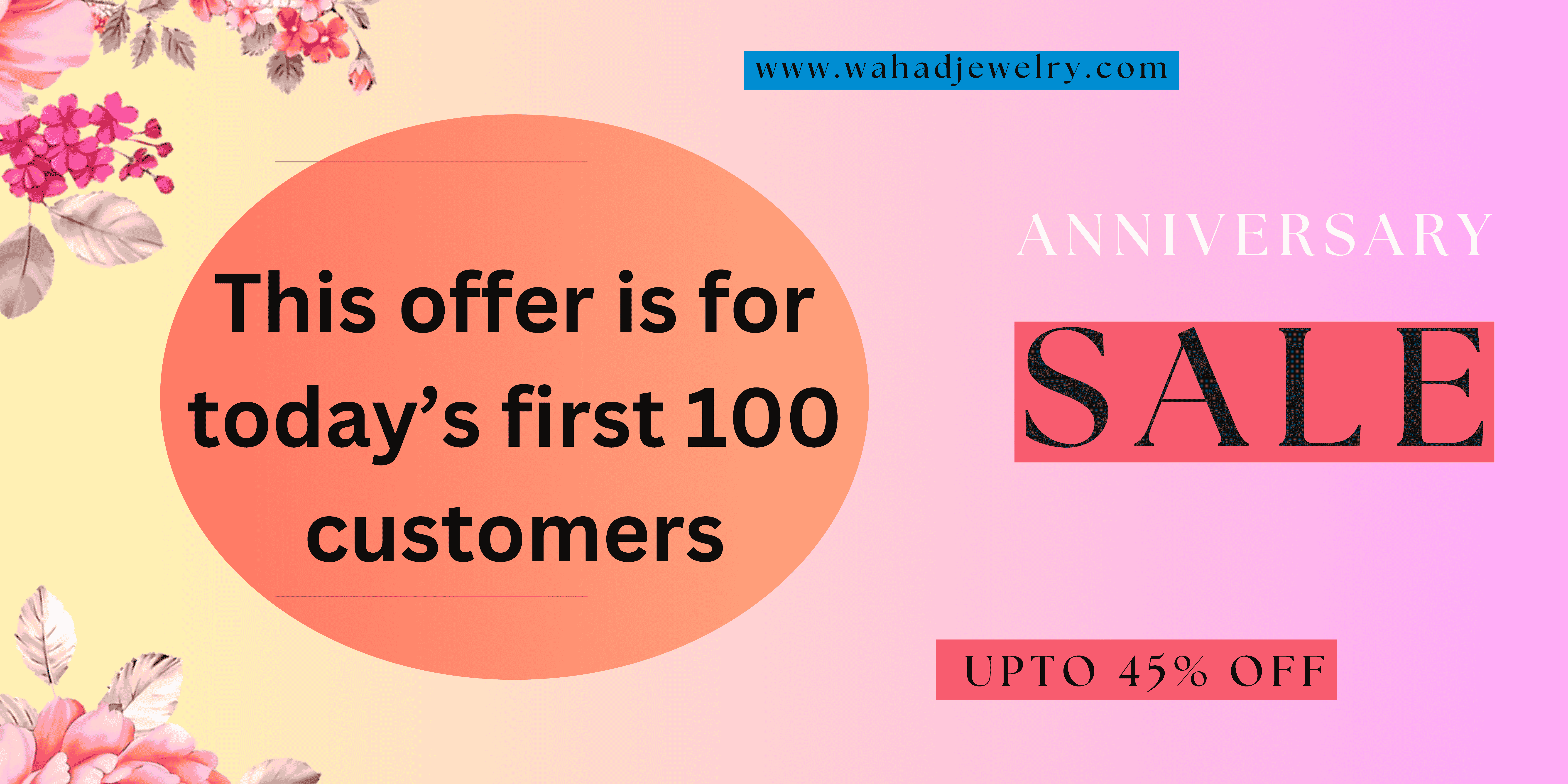 Pink and White Floral Wedding Banner (3) (1)